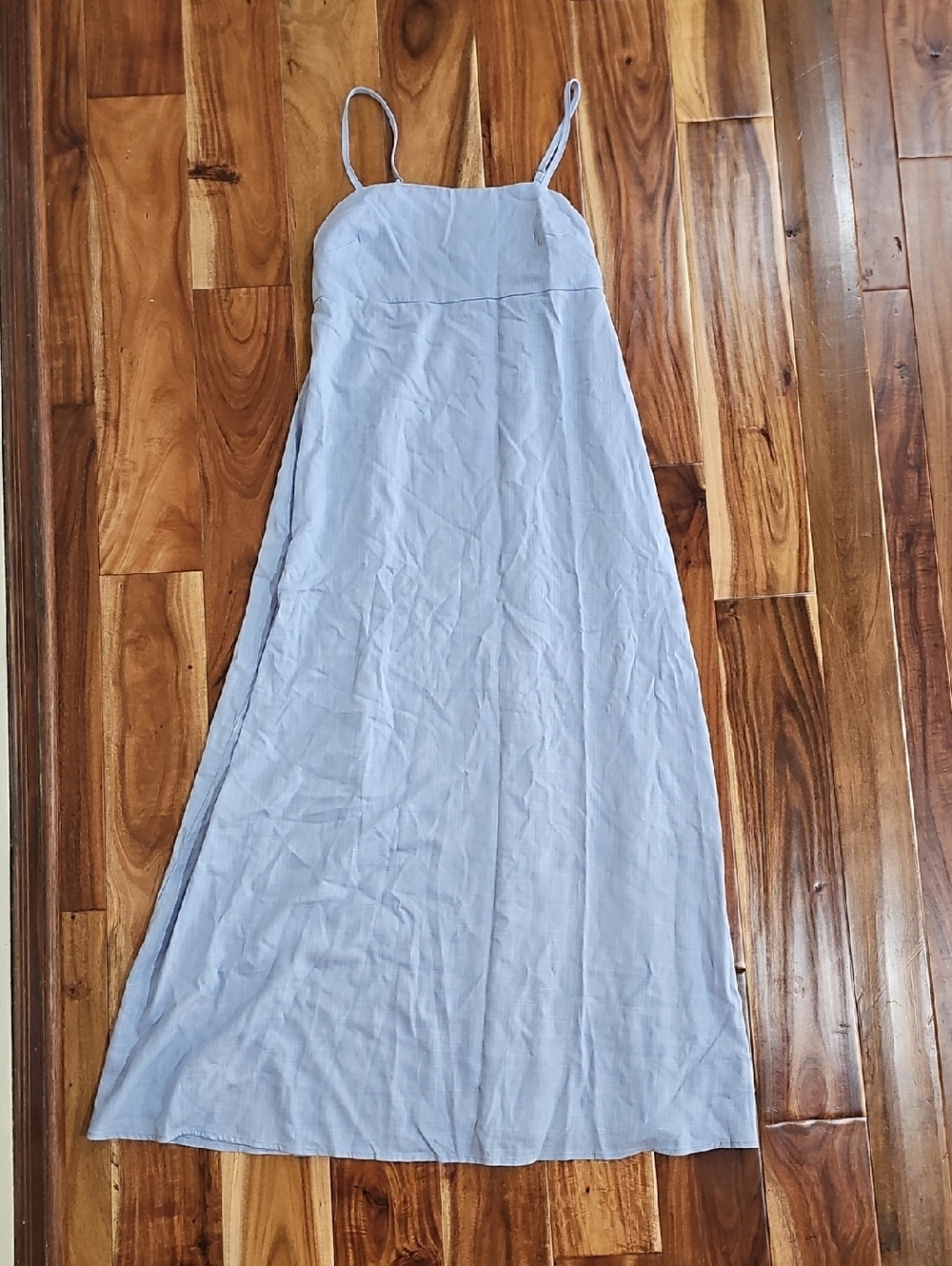 Women’s Light Blue Slip Maxi Dress
